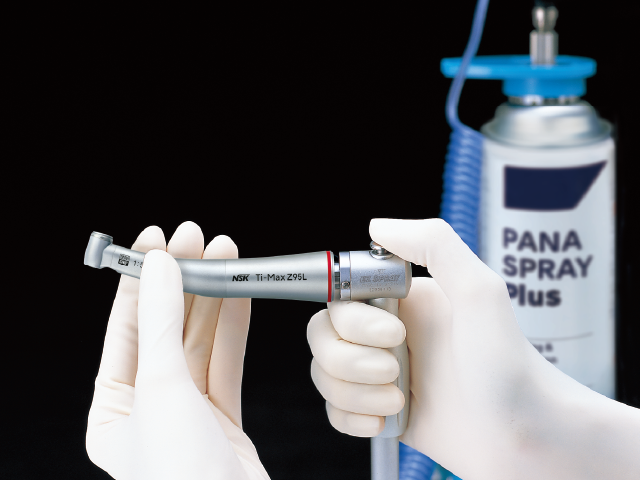 図4: パナスプレープラス、EZスプレーの使用例。