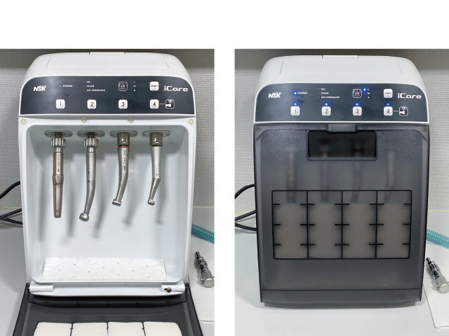 図5: 自動注油機iCareの使用方法①